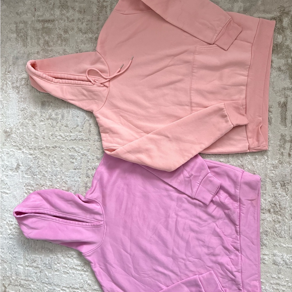 Pink and Purple Hoodies